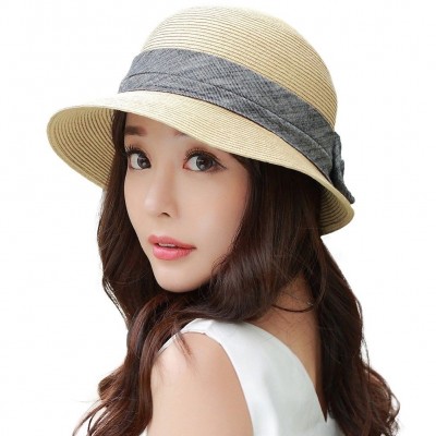 Siggi s Floppy Summer Sun Beach Panama Straw Hats UPF50+ Foldable Bucket Cl 606814909241 eb-35996385